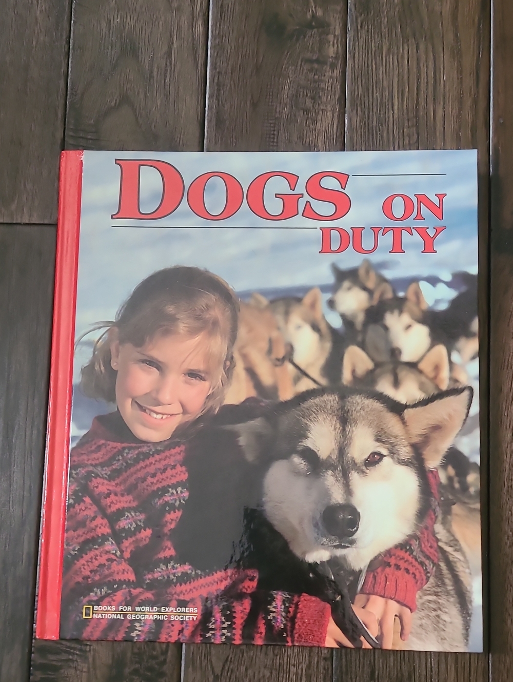 Vintage 1988 National Geographic Dogs On Duty In Pristine Condition